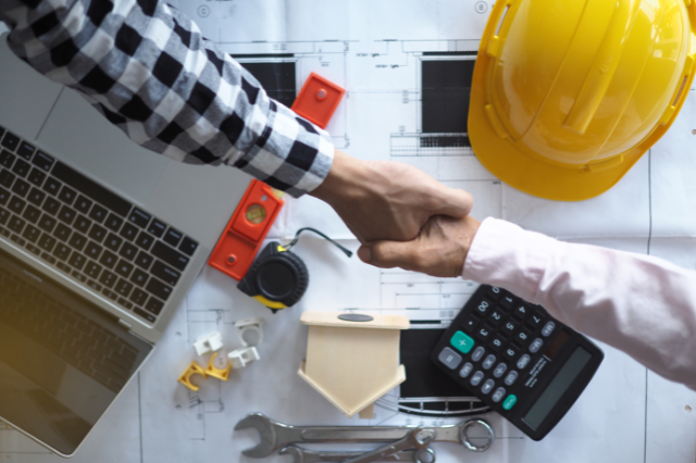 Tradies sealing supplier deal — using cashflow lending to avoid costly project delays. Tradies sealing supplier deal — using cashflow lending to avoid costly project delays.