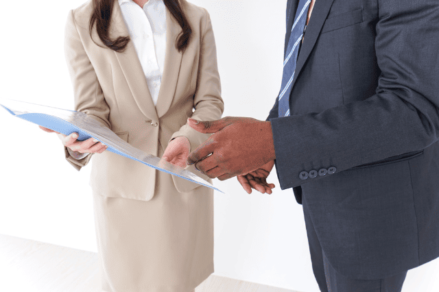 Reviewing SMSF paperwork — discussing custodian trustee options for property lending Reviewing SMSF paperwork — discussing custodian trustee options for property lending