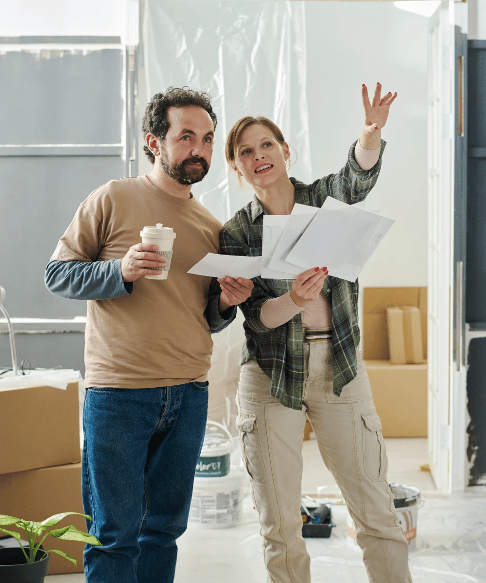 Homeowners using their home equity to upgrade their home