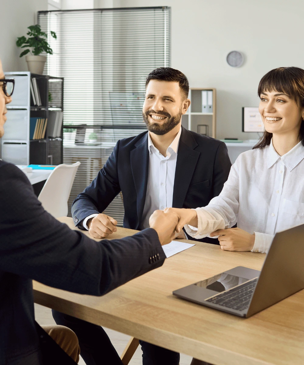 Trustees reviewing lender options for a trust loan